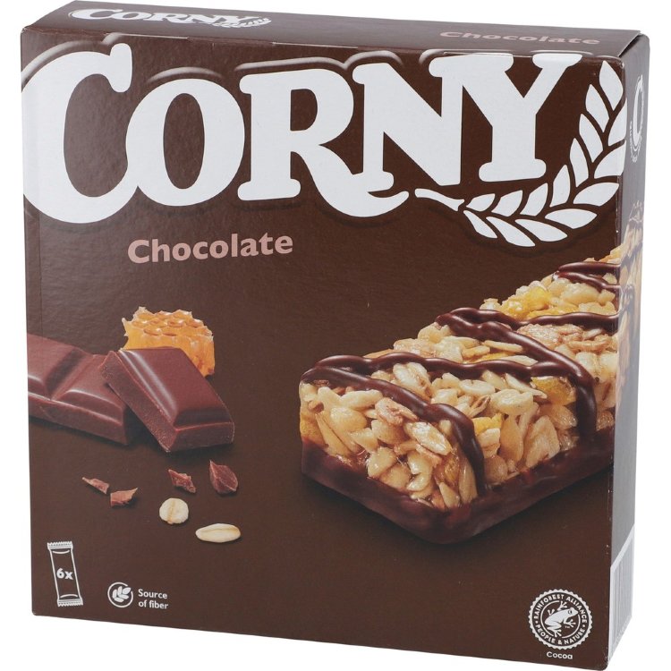 Corny Chocolate Snack Bar 6x25g