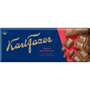 Karl Fazer Light Milk Chocolate 180g