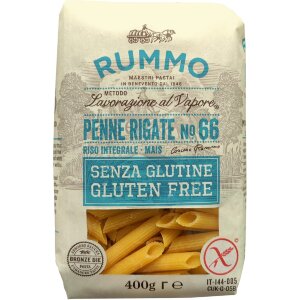Rummo Gluten-Free Penne Rigate Pasta No 66 400g