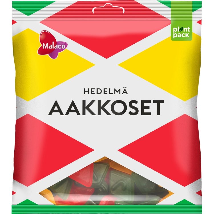 Malaco Aakkoset Fruit Candy Mix 340g