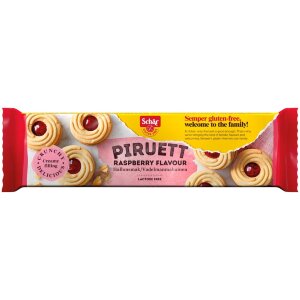 Schär Piruett raspberry flavored filled cookie gluten-free 110g