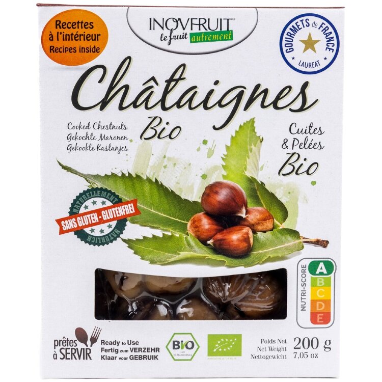 Pre-cooked Organic Chestnut