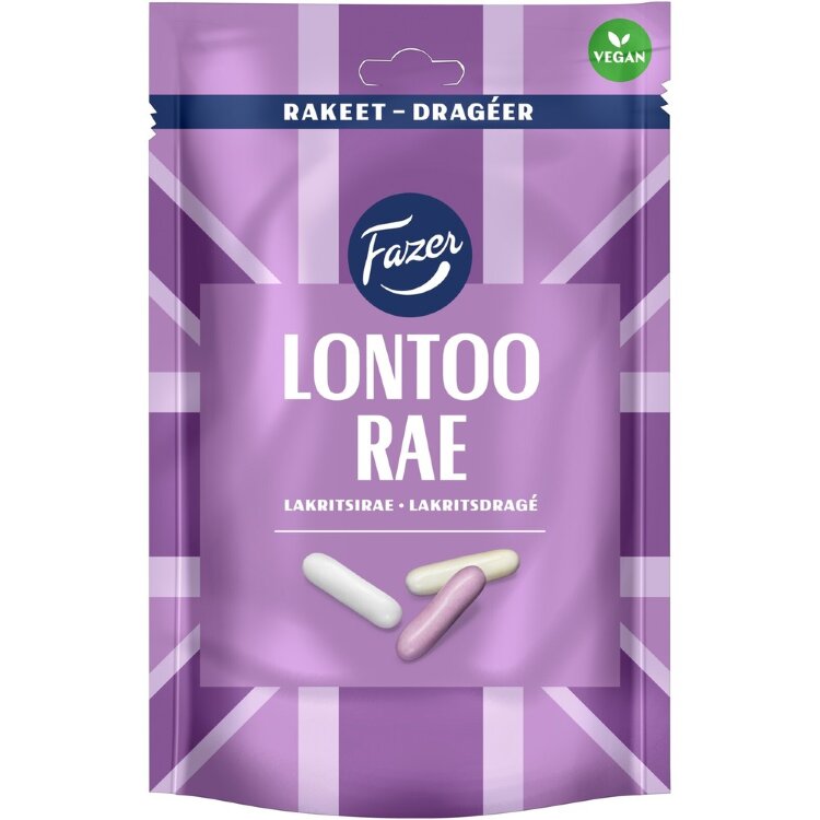 Fazer London Licorice Crystals 175g