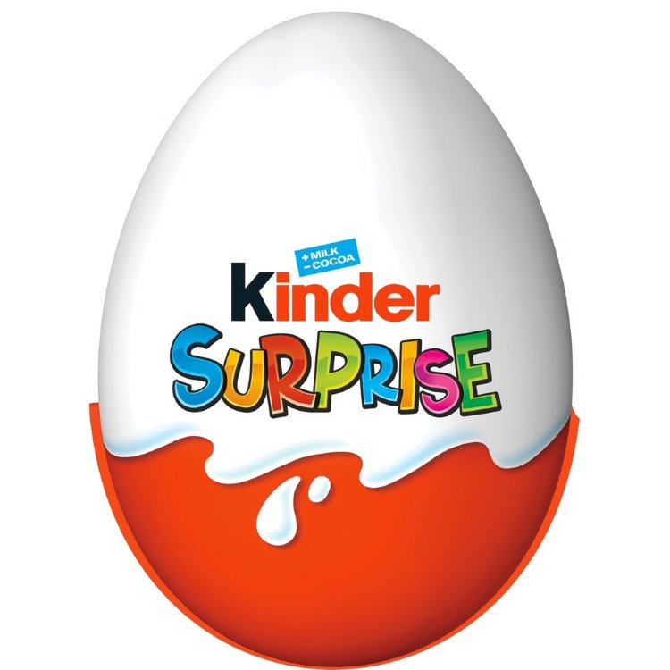 Kinder Surprise Milk Chocolate Figure With Milky Interior. Contains Toy 20g