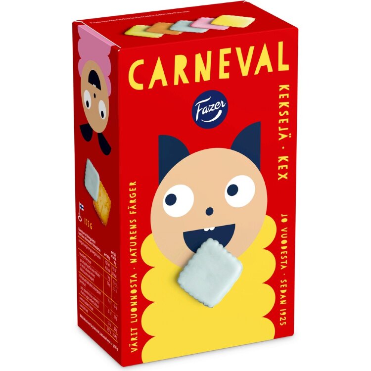 Fazer Carneval Cookie 175g