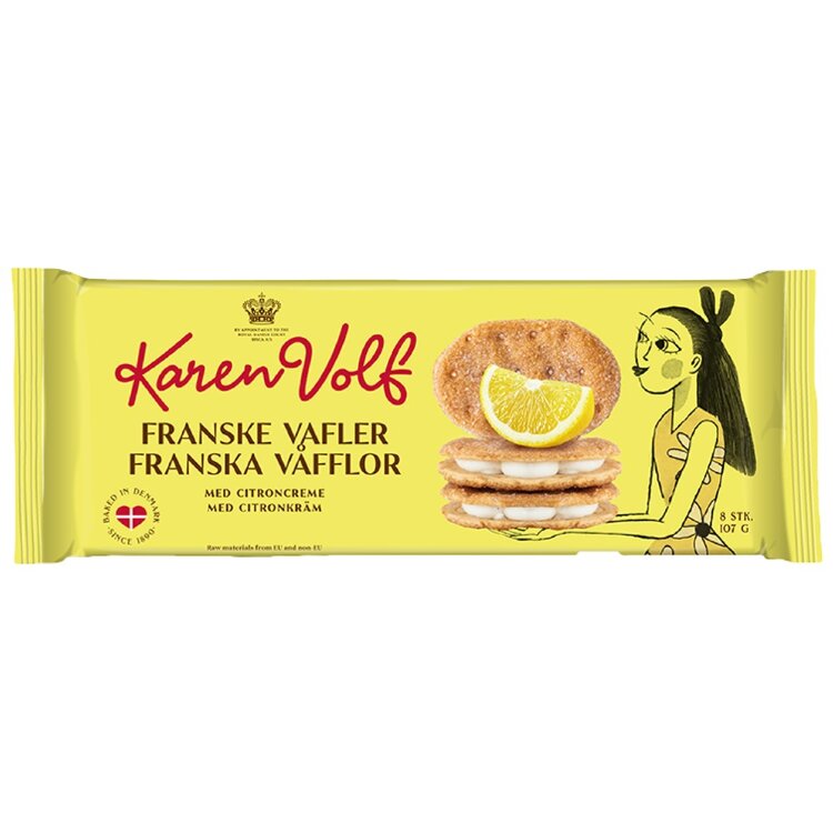 Karen Volf French Lemon Waffles 107g