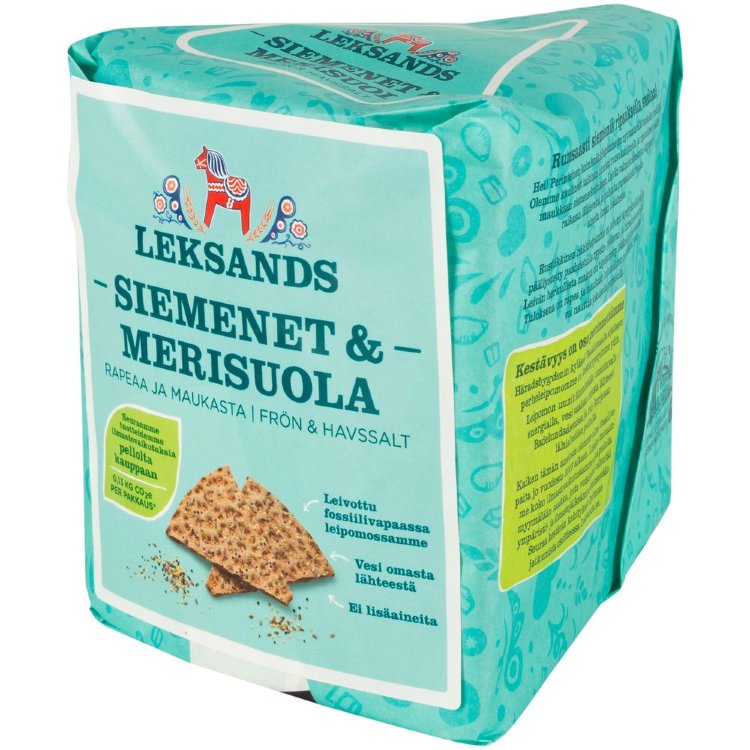 Leksands 200g Seeds & Sea Salt Crispbread