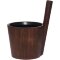 Rento Sauna Bucket Bamboo Duo Dark