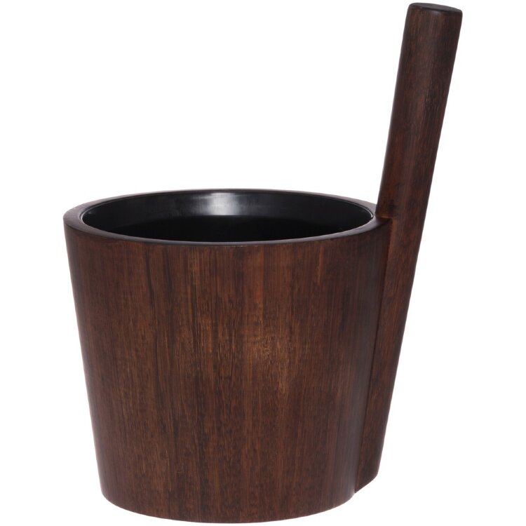 Rento Sauna Bucket Bamboo Duo Dark