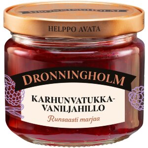 Dronningholm Bearberry Vanilla Jam 280 g