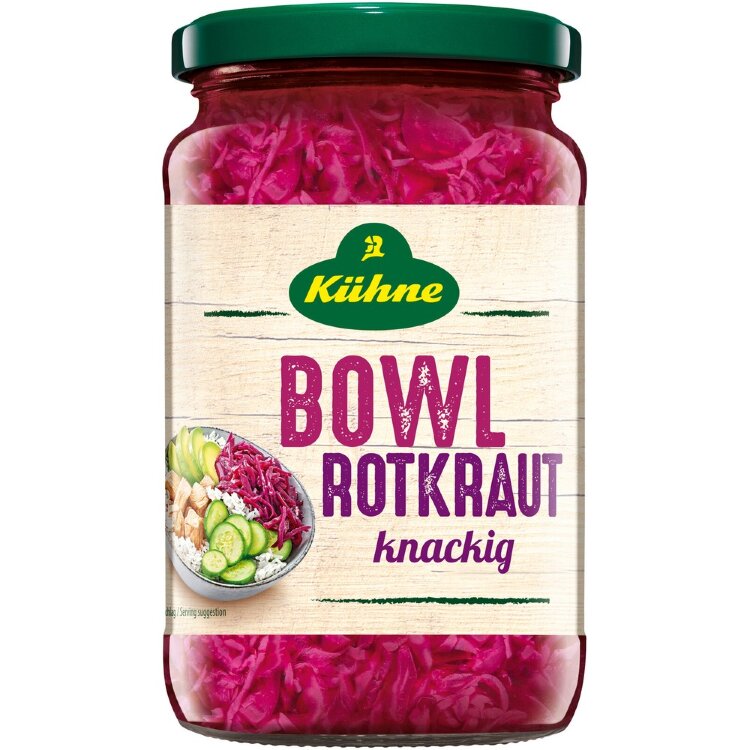 Kühne Red Cabbage In A Jar 370 Ml