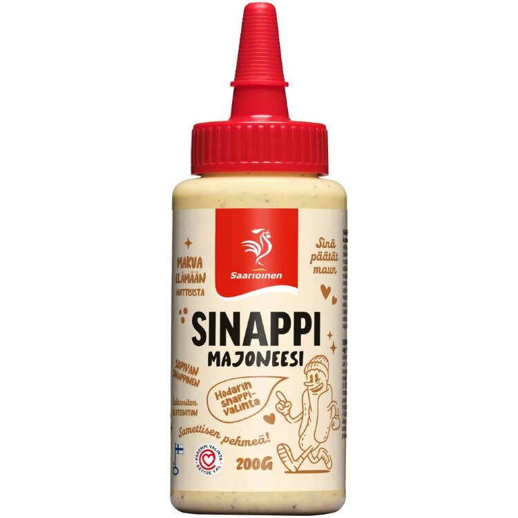 Saarioinen Mustard Mayonnaise 200 g