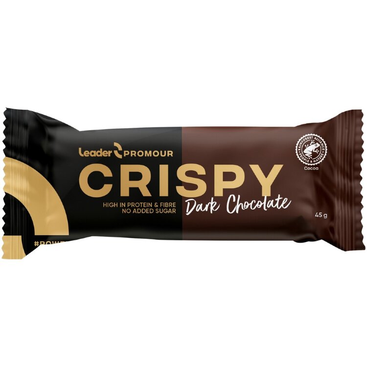 Leader Promour Crispy Dark Chocolate Protein Bar 45 g