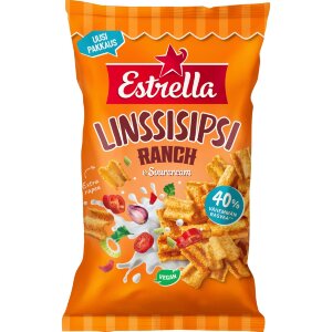 Estrella Lentil Chips Ranch 110g