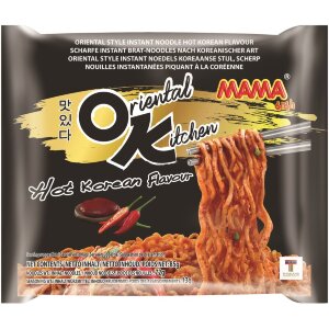 Mama OK Hot Korean Flavour Nuudeli Stir Fry 85g