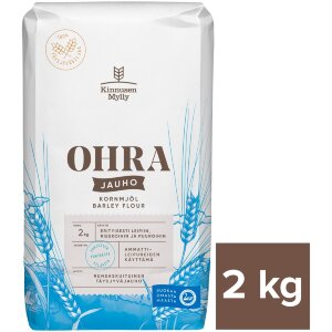 Kinnusen Mylly Ohrajauho 2 kg