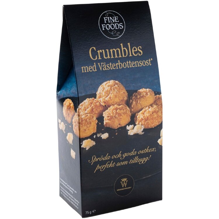 Fine Foods Cheese Biscuits - Västerbottensost Crumbles Original 75 g