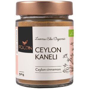 Foodin Ceylon Cinnamon Organic 50g