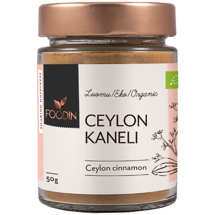 Foodin Ceylon Cinnamon Organic 50g