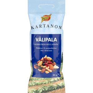 Taffel Kartanon Snack Nut And Berry Mix 60g