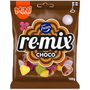 Fazer Remix Mini Choco Candy Bag 100g