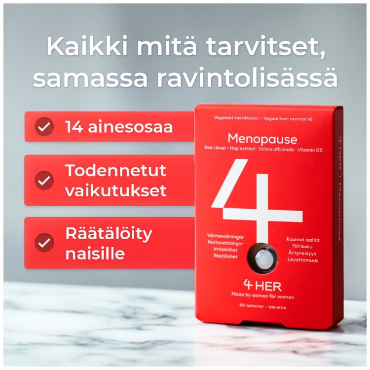 4Her Menopause Supplement 60 pcs 42 g
