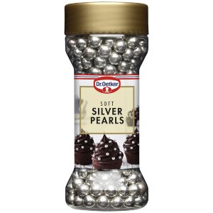 Dr. Oetker Soft Silver Pearls 45g Decoration Sprinkles