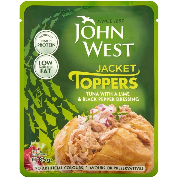 John West Tuna In Lime Black Pepper Sauce 85g