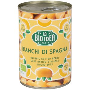 La Bio Idea Organic Butter Bean In Brine 400g/240g
