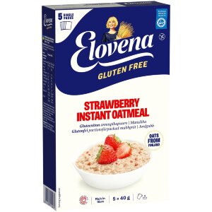 Elovena 200g Gluten-Free Strawberry Instant Porridge