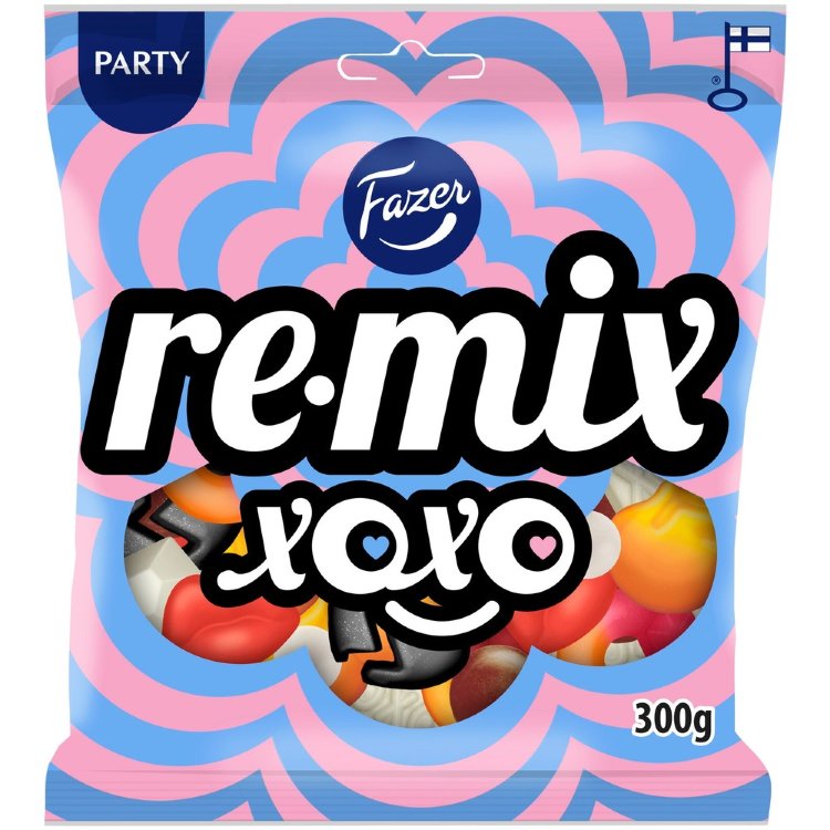 Fazer Remix XOXO Candy Bag 300g