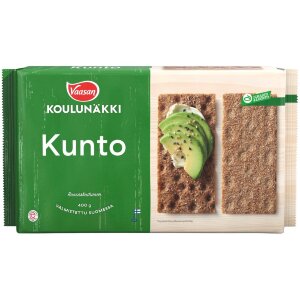 VAASAN KOULUNÄKKI Kunto 400g Crispbread with Whole Grain Rye