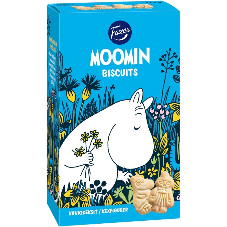 Fazer Moomin Patterned Biscuit 175g