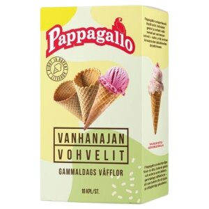 Pappagallo 10pcs Ice Cream Waffle 110g