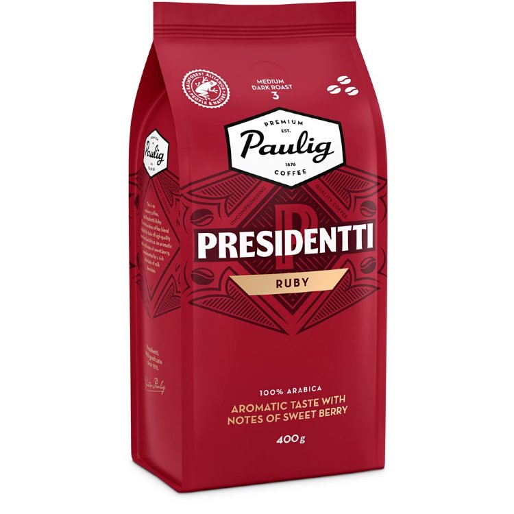 Paulig Presidentti Ruby Coffee Coffee Bean 400g