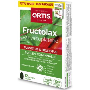 Fructolax Strong Double Effect High Fiber Nutritional Supplement Tablet 11g/12 pcs