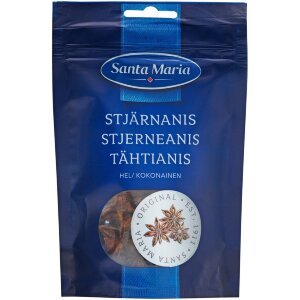 Santa Maria Whole Star Anise, Bag 15g