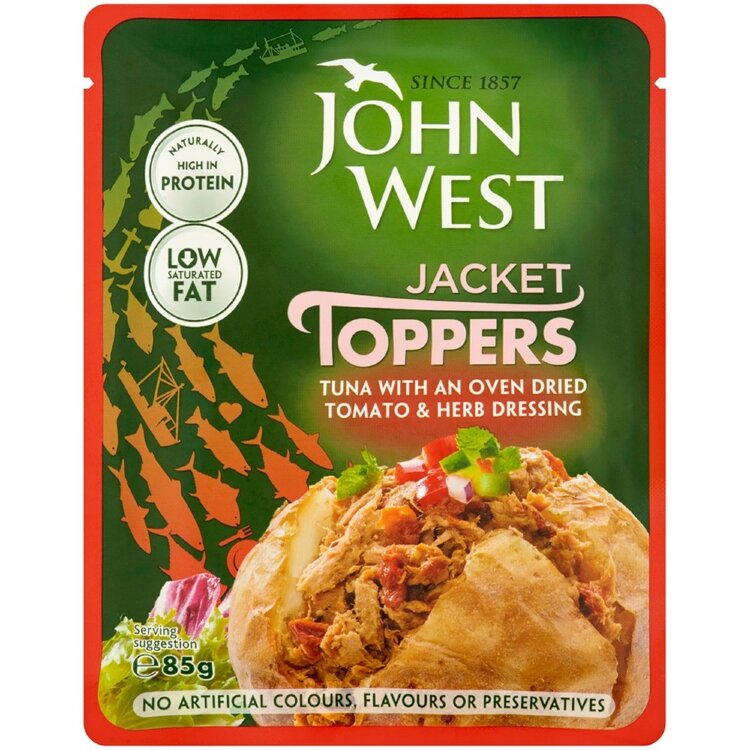 John West Tuna In Oven-dried Tomato And Herb Sauce 85g