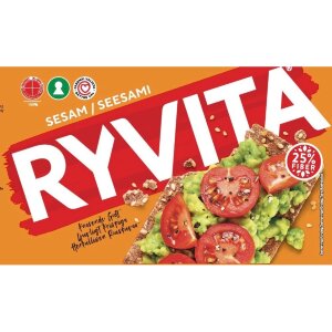 Ryvita Sesame Whole Grain Rye Crispbread 250g