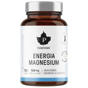 Puhdistamo Energia Magnesium 120 caps
