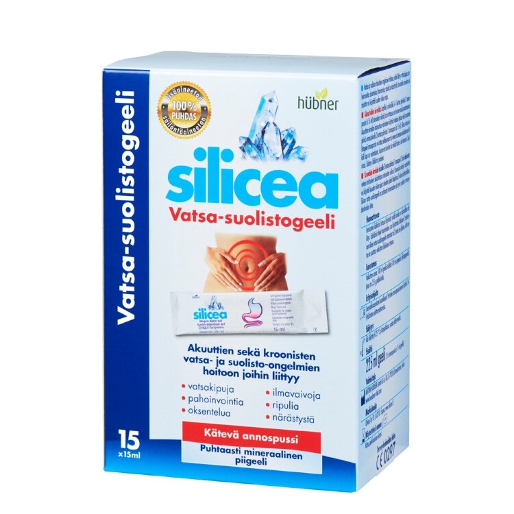 Silicea stomach-intestinal gel dose pouch 15x15ml