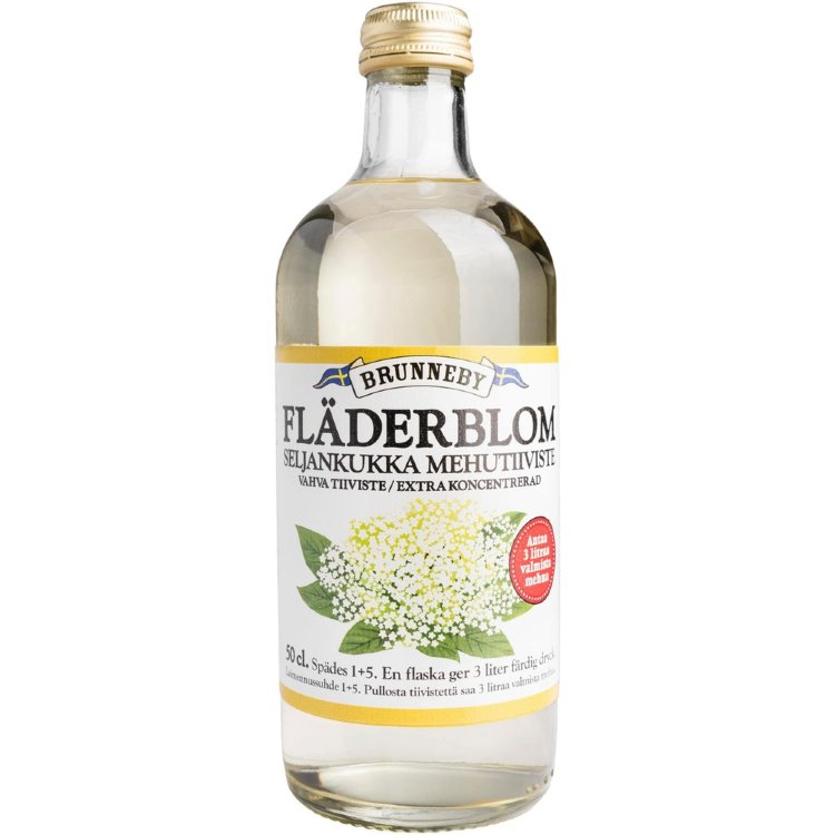 Brunneby Elderflower Juice 0.5L