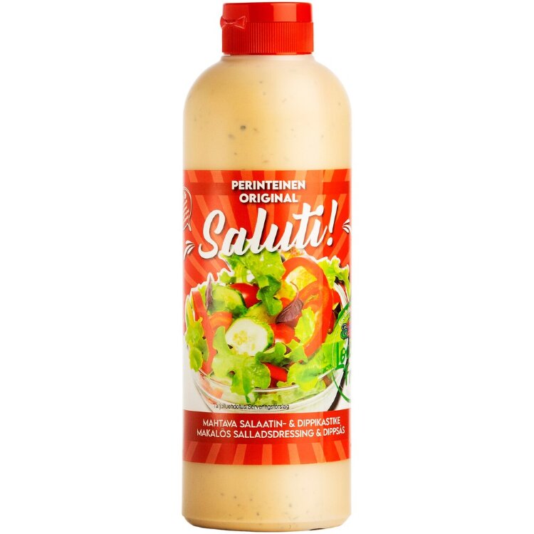 Saluti 500ml Salad Dressing Traditional
