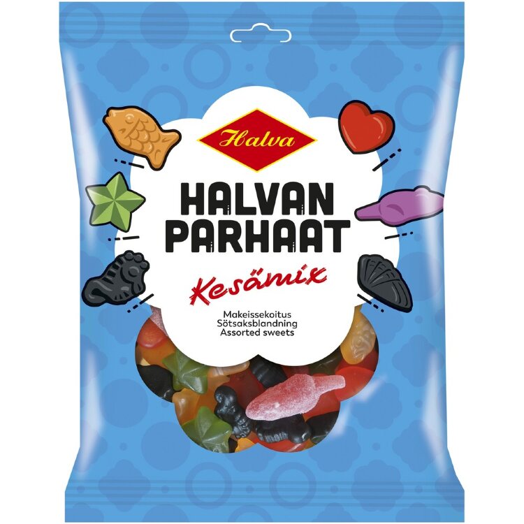 Halva Halvan Best Summer Mix Candy Mix 260 g