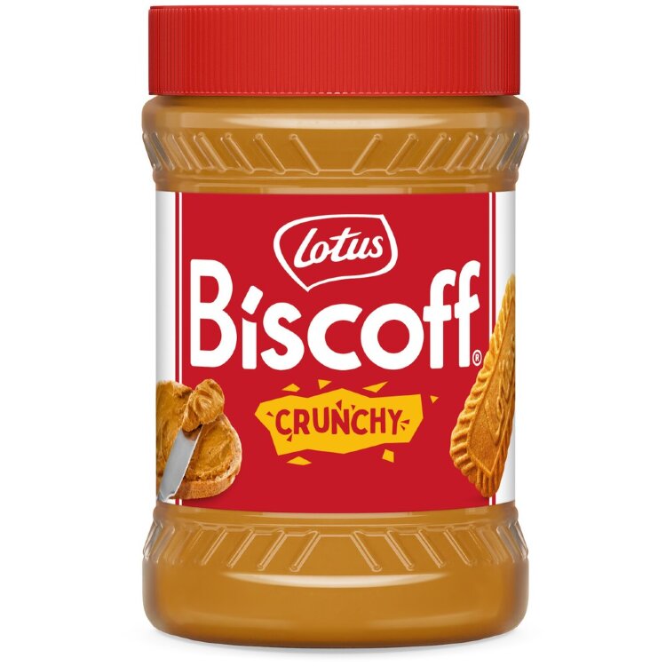 Lotus Biscoff Spread Crunchy karamellisoitu keksilevite 380g