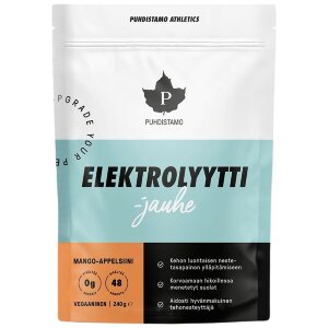 Puhdistamo Electrolyte Powder Mango-Orange 240 g