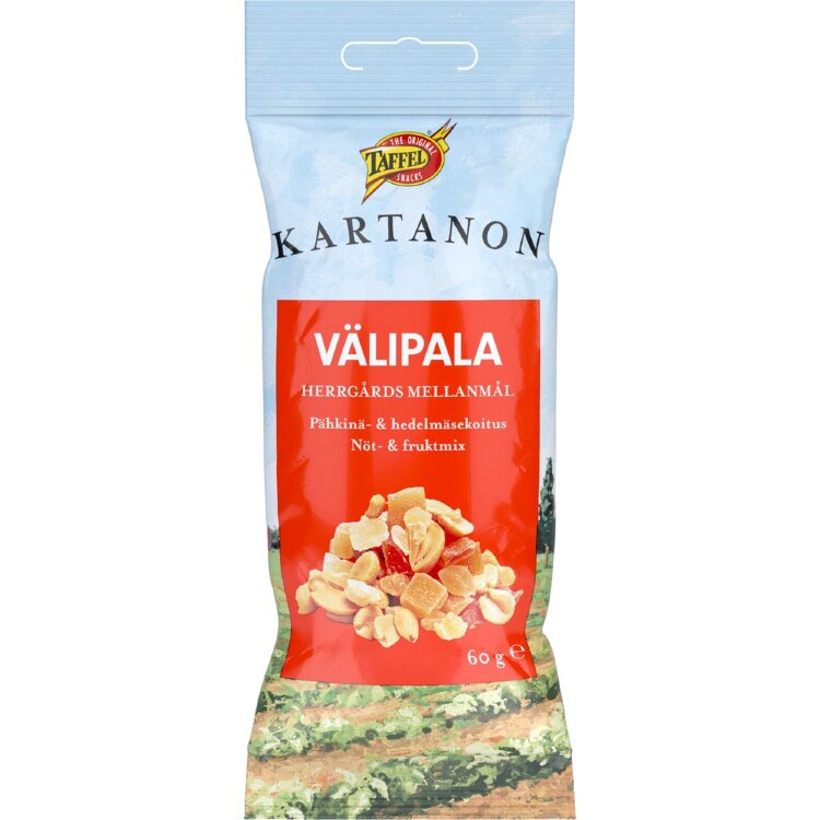 Taffel Kartanon Snack Nut And Fruit Mix 60g