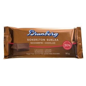 Brunberg Sugar-Free Chocolate 50g