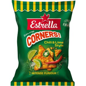 Estrella Corners Chili Lime 160g