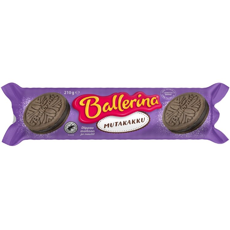 Kantola Ballerina Mud Cake Filled Cookie 210g